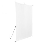 Westcott X-Drop Pro Wrinkle-Resistant Backdrop Kit - High-Key White (8FT x 8 3