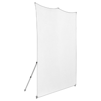 Westcott X-Drop Pro Wrinkle-Resistant Backdrop Kit - High-Key White (8FT x 8 3
