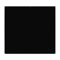 Westcott X-Drop Pro Wrinkle-Resistant Backdrop - Rich Black (8FT x 8FT) 0