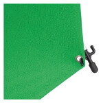 Westcott X-Drop Pro Wrinkle-Resistant Backdrop - Chroma-Key Green Screen (8F 1