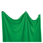 Westcott X-Drop Pro Wrinkle-Resistant Backdrop - Chroma-Key Green Screen (8F 2