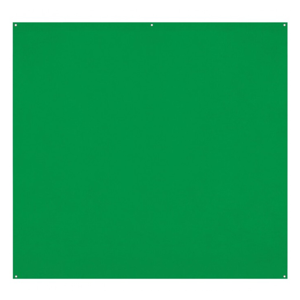 Westcott X-Drop Pro Wrinkle-Resistant Backdrop - Chroma-Key Green Screen (8F