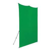 Westcott X-Drop Pro Wrinkle-Resistant Backdrop Kit - Chroma-Key Green Screen 3