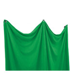 Westcott X-Drop Pro Wrinkle-Resistant Backdrop Kit - Chroma-Key Green Screen 4