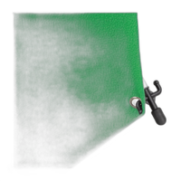 Westcott X-Drop Pro Wrinkle-Resistant Backdrop Kit - Chroma-Key Green Screen 5