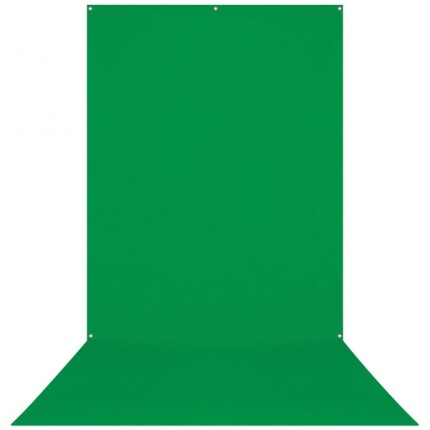 Westcott X-Drop Pro Wrinkle-Resistant Backdrop - Chroma-Key Green Screen Swe