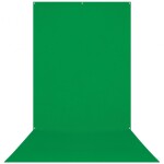 Westcott X-Drop Pro Wrinkle-Resistant Backdrop - Chroma-Key Green Screen Swe 0