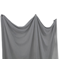 Westcott X-Drop Pro Wrinkle-Resistant Backdrop Kit - Neutral Gray (8FT x 8FT 5