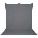 Westcott X-Drop Pro Wrinkle-Resistant Backdrop Kit - Neutral Gray Sweep (8FT 2