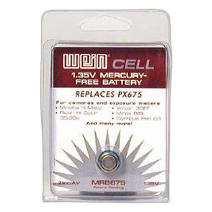 Wein MRB-625 Cell Battery Replaces PX-625 And PX-13 1.35Volt