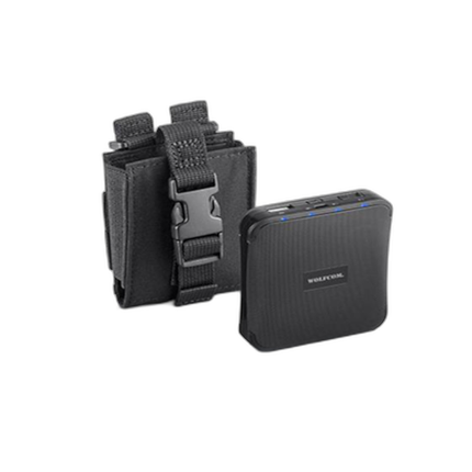 Wolfcom 24 Hour Battery Pack with Carrying Case, USB Cable and Charging Cable