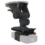 Wolfcom Suction Cup Mount with Threaded Venture Clip 0