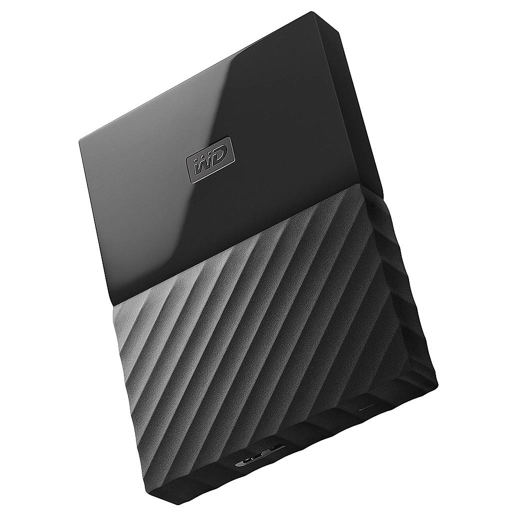 Western Digital 1TB My Passport USB 3.0 Secure Portable Hard Drive (Black)