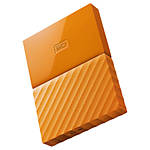 Western Digital 1TB My Passport USB 3.0 Secure Portbale Hard Drive (Orange) 0