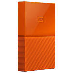 Western Digital 1TB My Passport USB 3.0 Secure Portbale Hard Drive (Orange) 2