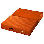 Western Digital 1TB My Passport USB 3.0 Secure Portbale Hard Drive (Orange) 4