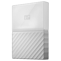 Western Digital 3TB My Passport USB 3.0 Secure Portbale Hard Drive (White) 3