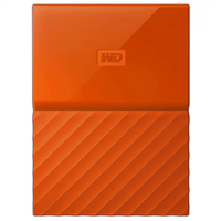 Western Digital 3TB My Passport USB 3.0 Secure Portbale Hard Drive (Orange) 1