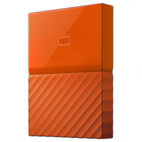 Western Digital 3TB My Passport USB 3.0 Secure Portbale Hard Drive (Orange) 3