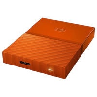 Western Digital 3TB My Passport USB 3.0 Secure Portbale Hard Drive (Orange) 4