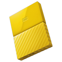 Western Digital 3TB My Passport USB 3.0 Secure Portable Hard Drive (Yellow) 0