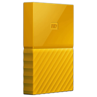 Western Digital 3TB My Passport USB 3.0 Secure Portable Hard Drive (Yellow) 2
