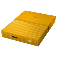Western Digital 3TB My Passport USB 3.0 Secure Portable Hard Drive (Yellow) 4