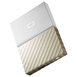 Western Digital 1TB My Passport Ultra USB 3.0 External Hard Drive (White/Gol 0