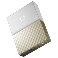 Western Digital 3TB My Passport Ultra USB 3.0 External Hard Drive (White/Gol 0