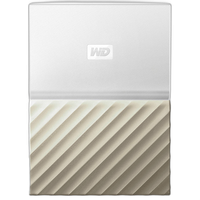 Western Digital 3TB My Passport Ultra USB 3.0 External Hard Drive (White/Gol 5