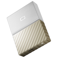 Western Digital 4TB My Passport Ultra USB 3.0 External Hard Drive (White/Gol 0