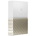 Western Digital 4TB My Passport Ultra USB 3.0 External Hard Drive (White/Gol 2