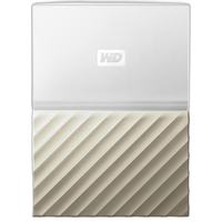 Western Digital 4TB My Passport Ultra USB 3.0 External Hard Drive (White/Gol 5