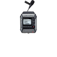 Zoom F1 Field Recorder with Lavalier Microphone 2