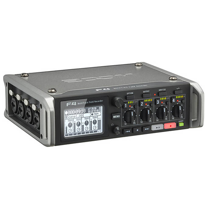 【廃盤/名作】ZOOM F4 フィールドレコーダー Zoom F4 Multitrack Field Recorder with Timecode - 6 Inputs / 8 Tracks