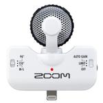 Zoom iQ5 Stereo Microphone for iOS Devices with Lightning Connector (WHITE) 0