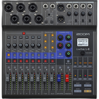 Zoom LiveTrak L-8 Portable 8-Channel Digital Mixer  and  Multitrack Recorder 0