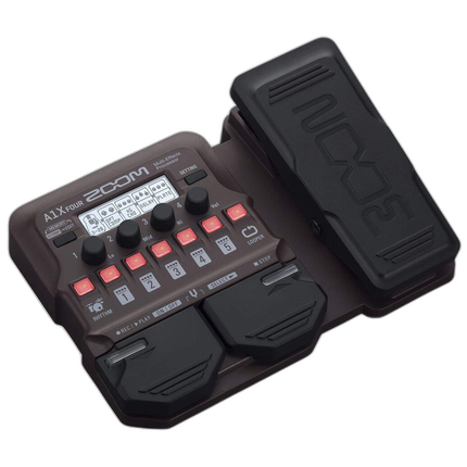 Zoom A1X Four Acoustic Multi-Effects Processor with Expression Pedal