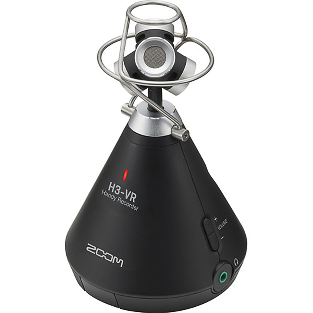 Zoom H3-VR Handy Audio Recorder with Built-In Ambisonics Mic Array