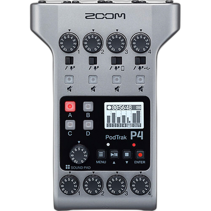 Zoom Podtrak P4 Podcast Recorder