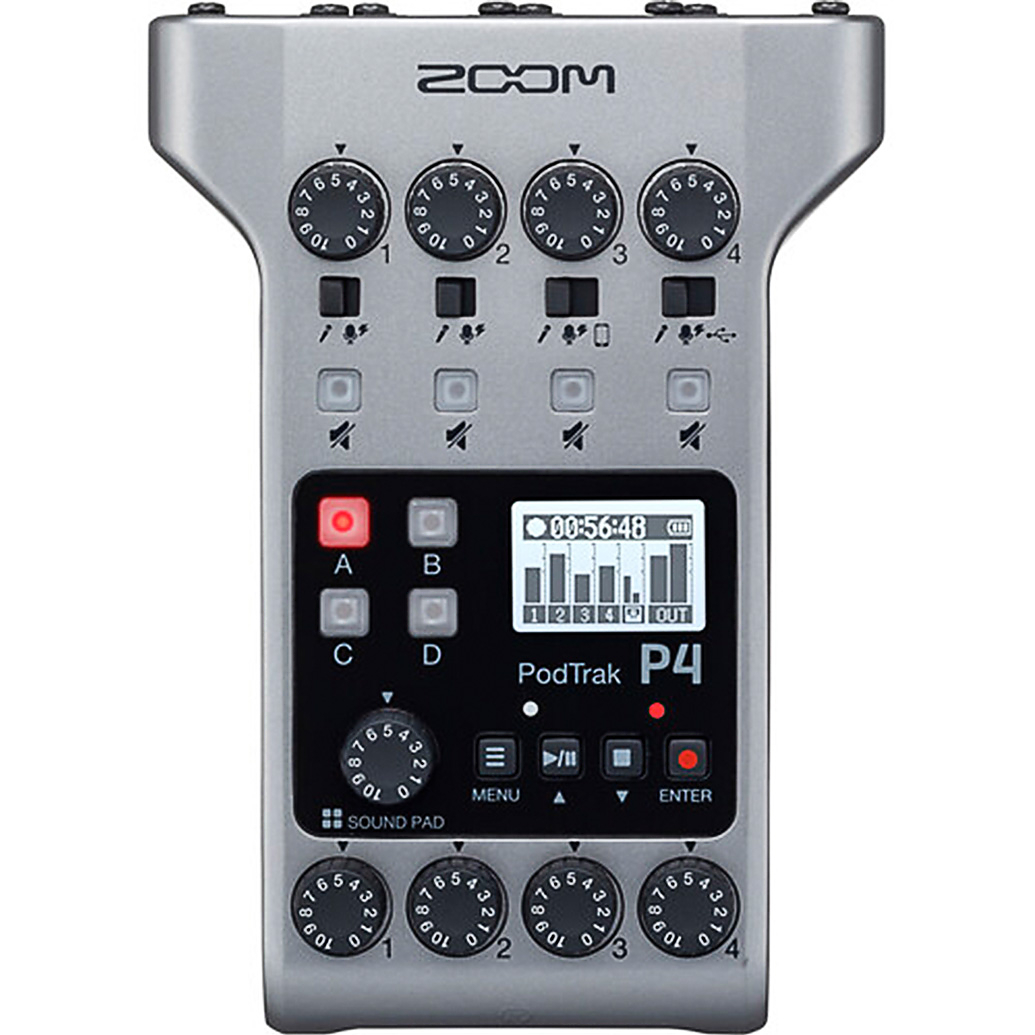 Zoom Podtrak P4 Podcast Recorder
