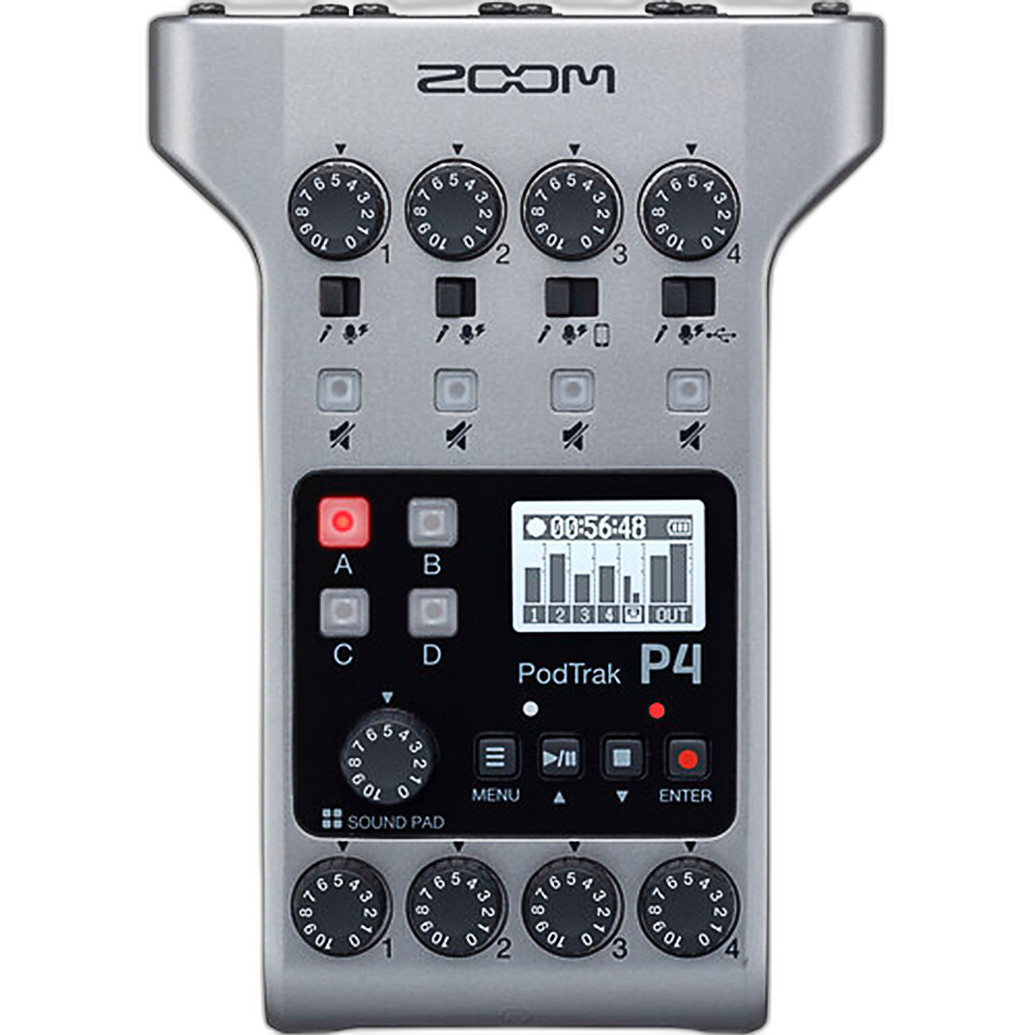 Zoom Podtrak P4 Podcast Recorder