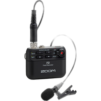 Zoom F2 Portable Field Recorder with Lavalier Microphone 5