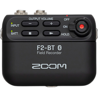 Zoom F2-BT Portable Bluetooth-Enabled Field Recorder with Lavalier Microphon 0