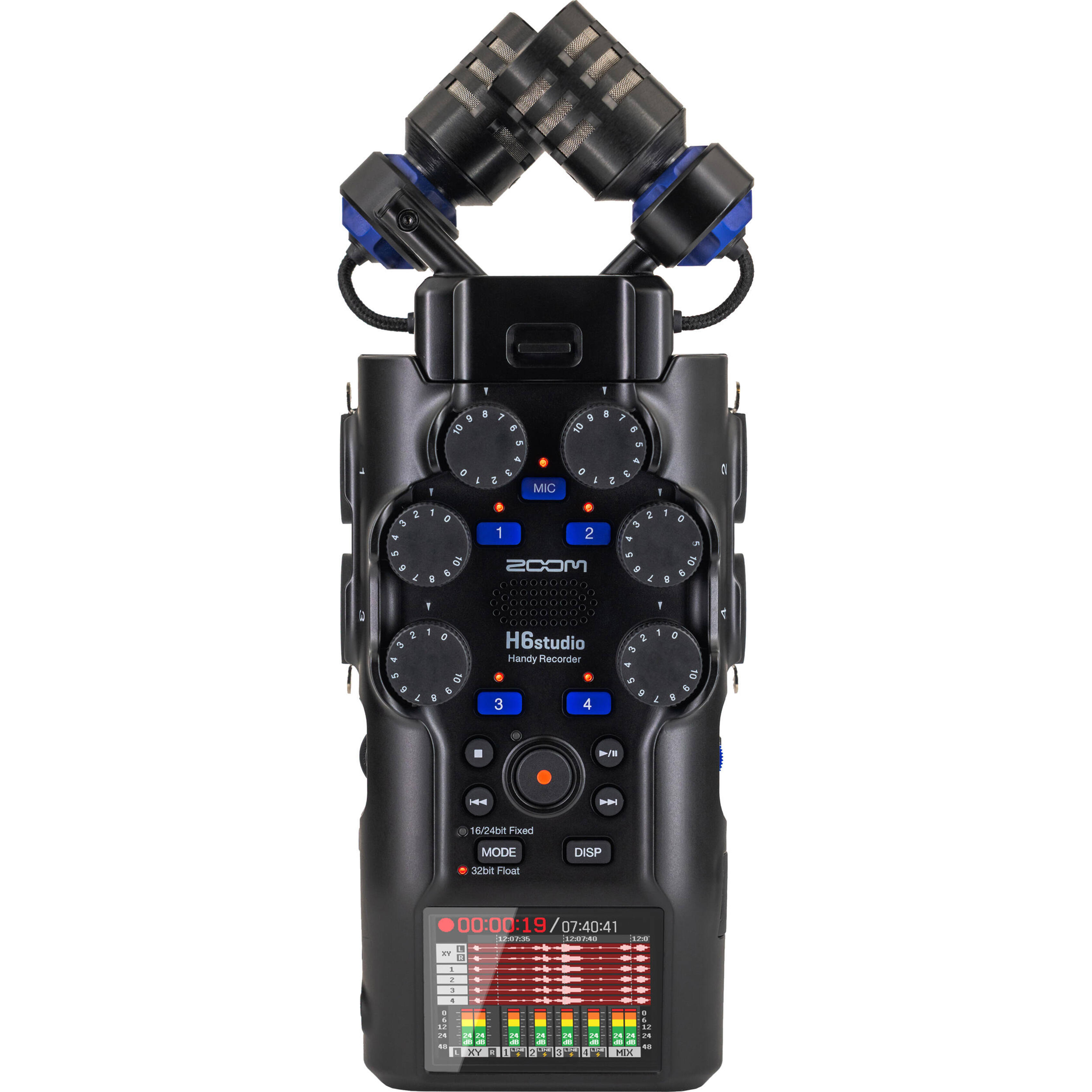 Zoom H6 Studio Handheld Recorder