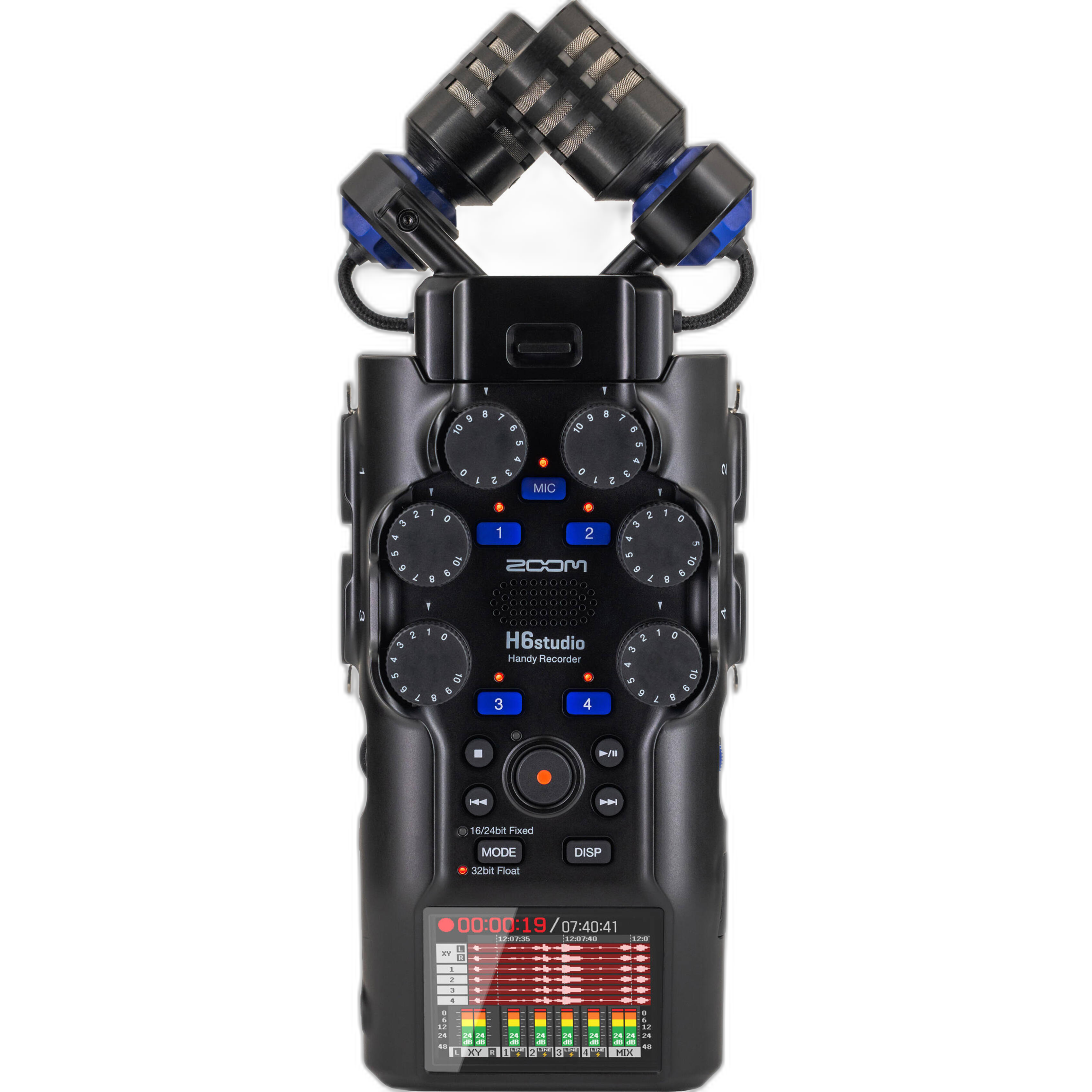 Zoom H6 Studio Handheld Recorder