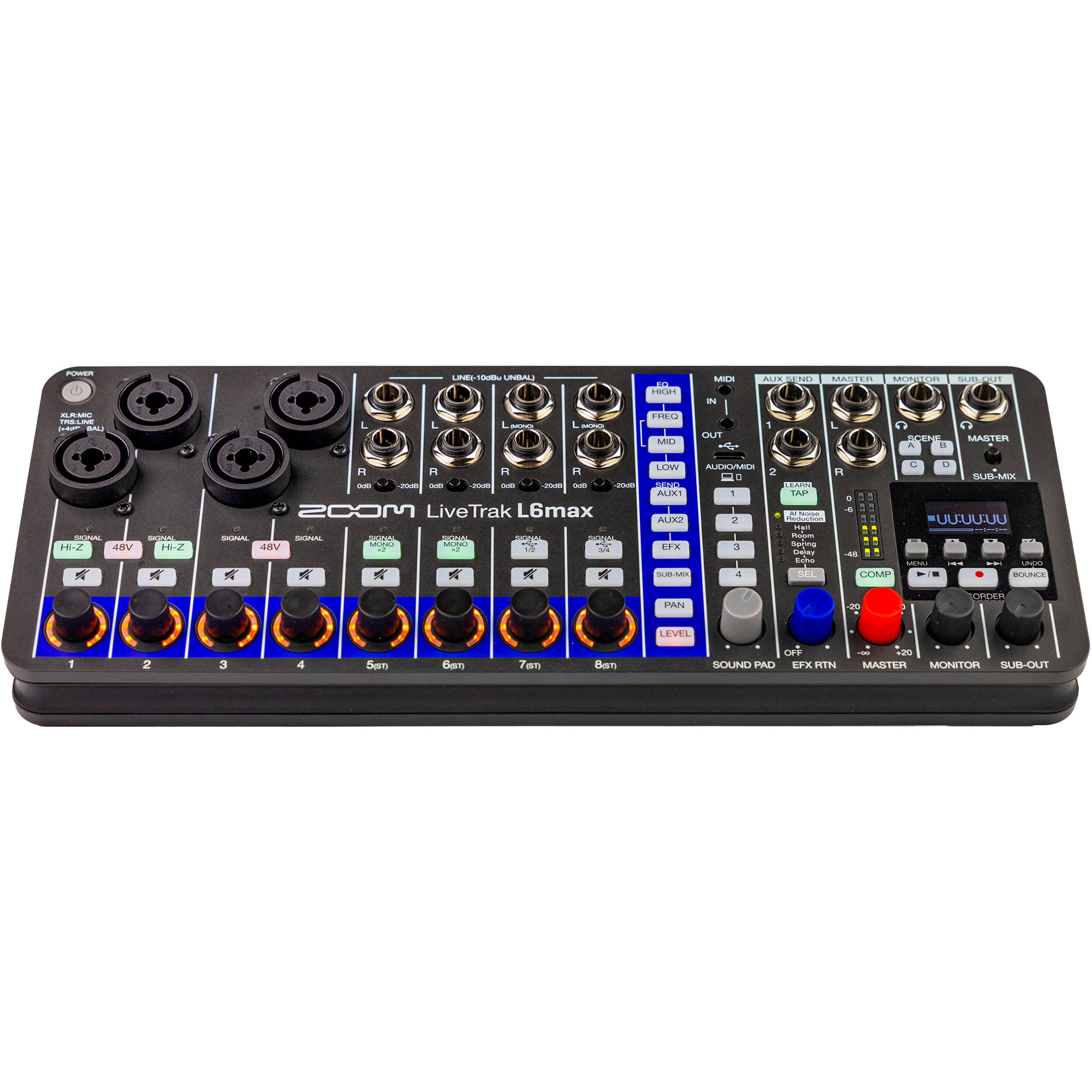 Zoom LiveTrak L6 Max