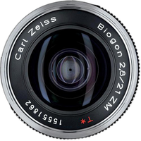 Zeiss Biogon T 21mm f/2.8 ZM Wide Angle Lens - Black 2