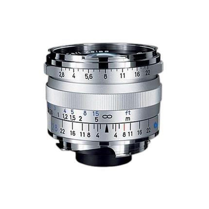 Zeiss Biogon T 28mm f/2.8 ZM Wide Angle Lens - Silver