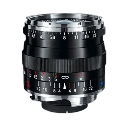 Zeiss Biogon T 35mm f/2.0 ZM Standard Lens - Black
